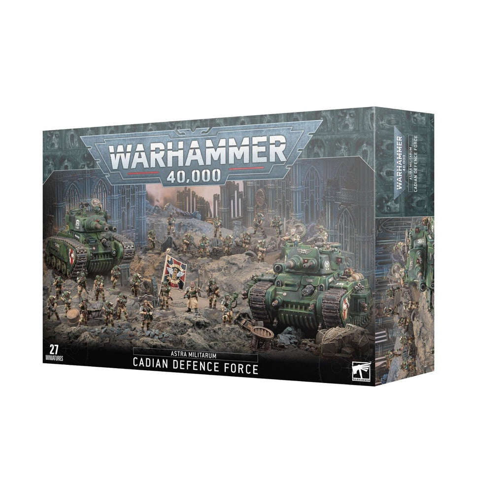 Warhammer Astra Militarum Cadian Defence Force