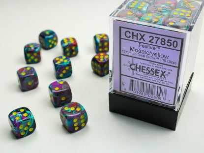 Chessex 12mm D6 Set | Webway Games