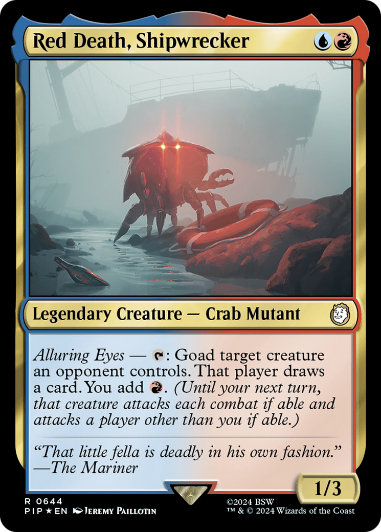 Red Death, Shipwrecker (Surge Foil) [Fallout] | Webway Games