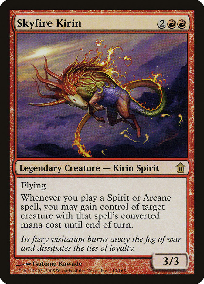 Skyfire Kirin [Saviors of Kamigawa] | Webway Games