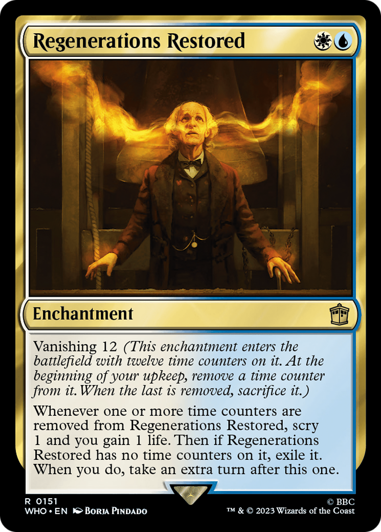 Regenerations Restored [Doctor Who] | Webway Games
