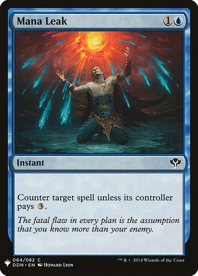 Mana Leak [Mystery Booster] | Webway Games
