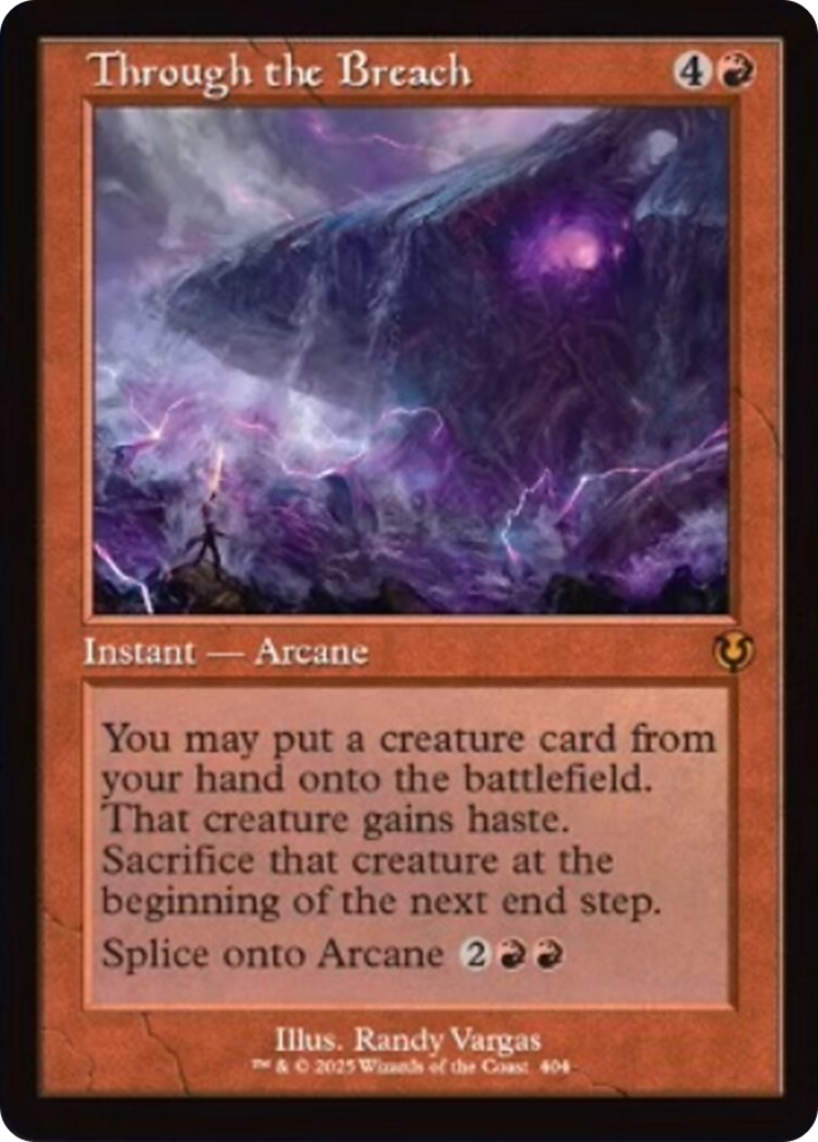 Through the Breach (Retro Frame) [Innistrad Remastered] | Webway Games