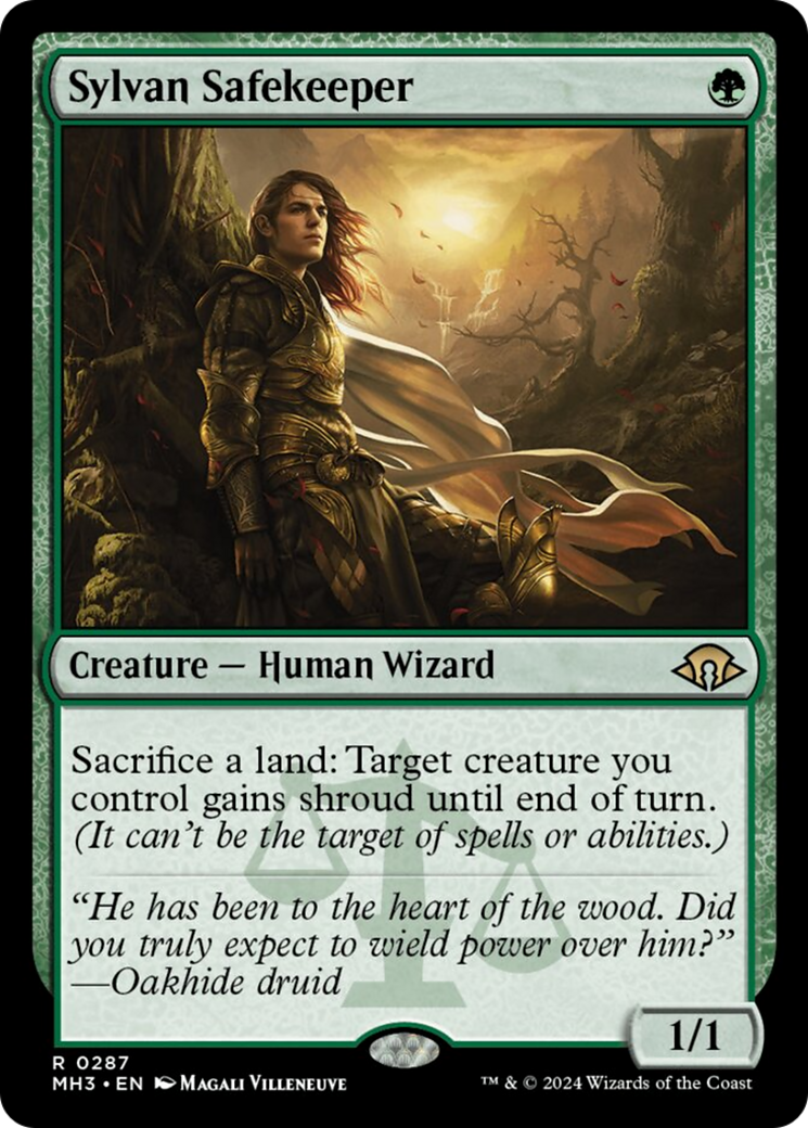 Sylvan Safekeeper [Modern Horizons 3] | Webway Games