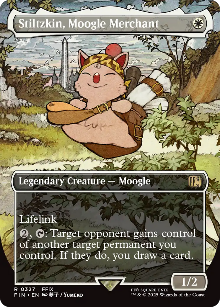 Stiltzkin, Moogle Merchant (Borderless) [FINAL FANTASY] | Webway Games