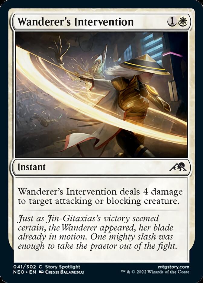 Wanderer's Intervention [Kamigawa: Neon Dynasty] | Webway Games
