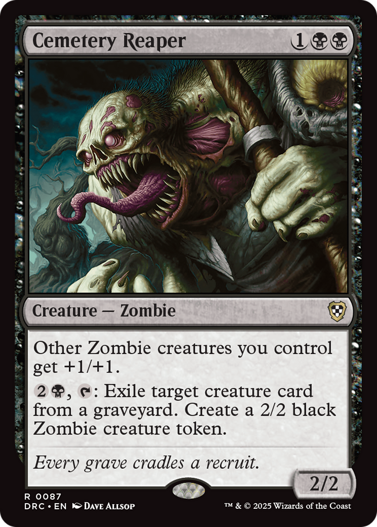 Cemetery Reaper [Aetherdrift Commander] | Webway Games