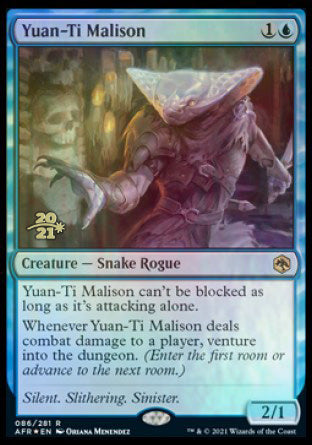 Yuan-Ti Malison [Dungeons & Dragons: Adventures in the Forgotten Realms Prerelease Promos] | Webway Games