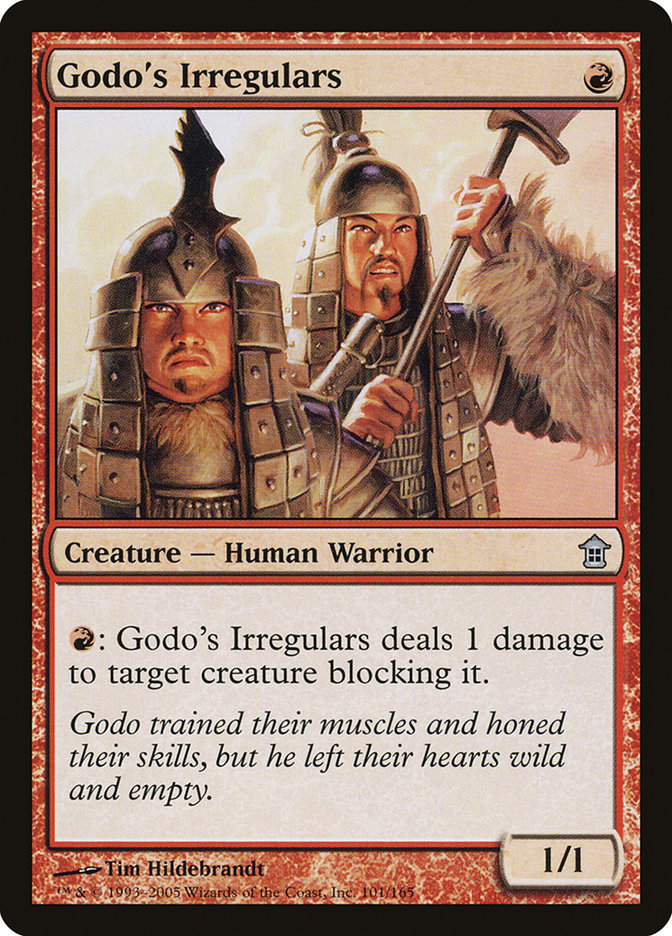 Godo's Irregulars [Saviors of Kamigawa] | Webway Games