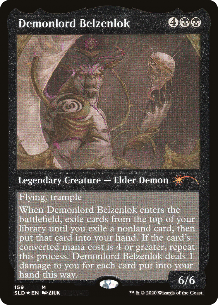 Demonlord Belzenlok (Foil Etched) [Secret Lair Drop Series] | Webway Games