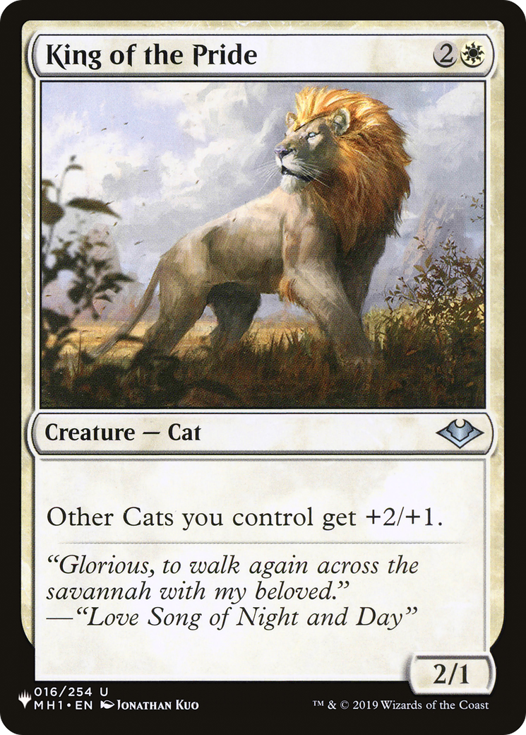 King of the Pride [The List] | Webway Games
