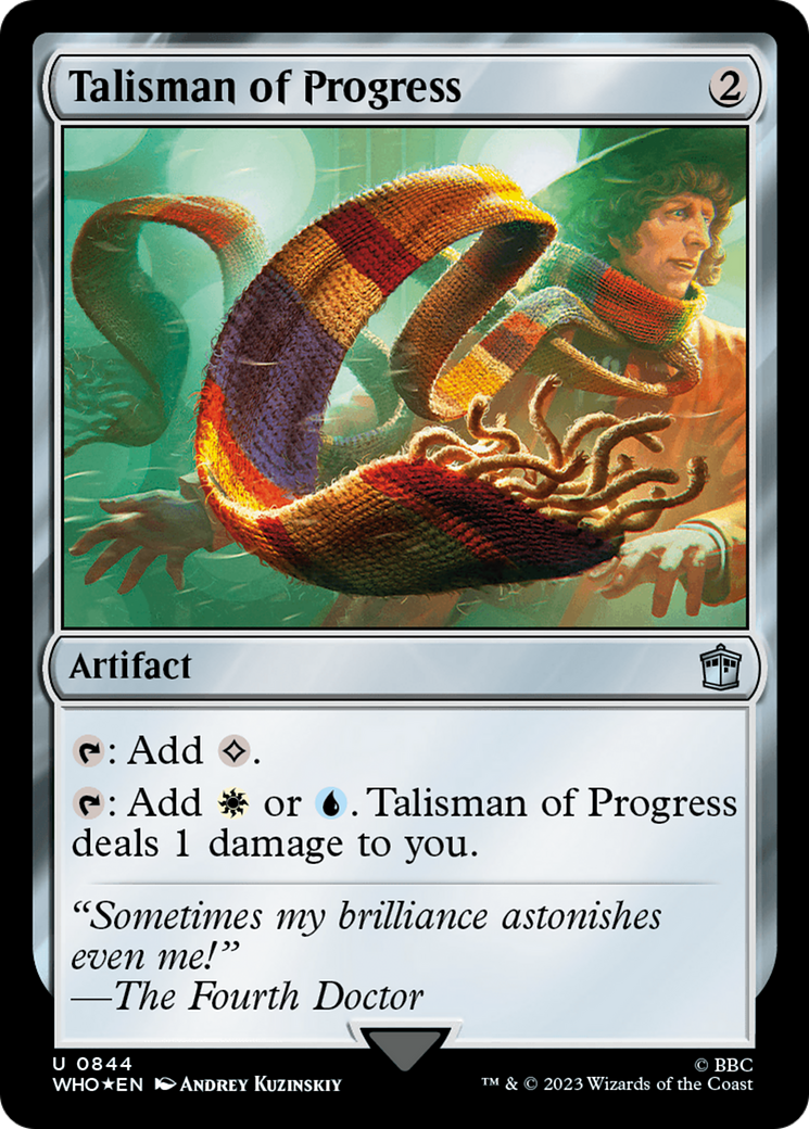 Talisman of Progress (Surge Foil) [Doctor Who] | Webway Games