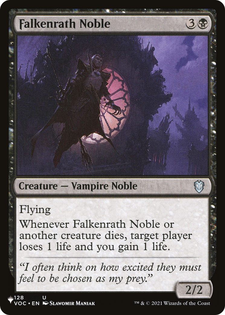 Falkenrath Noble [The List] | Webway Games