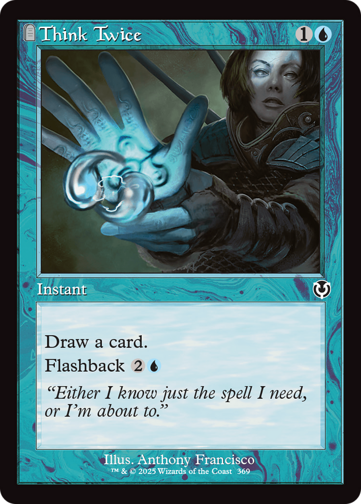 Think Twice (Retro Frame) [Innistrad Remastered] | Webway Games