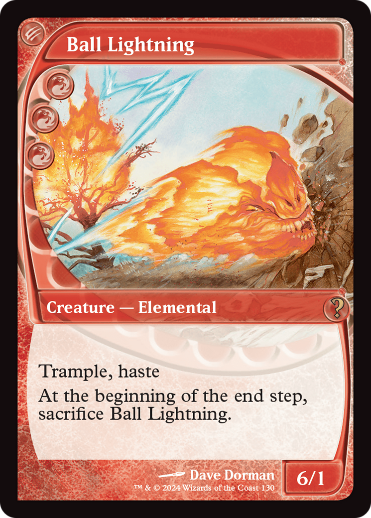 Ball Lightning (Future Sight) [Mystery Booster 2] | Webway Games