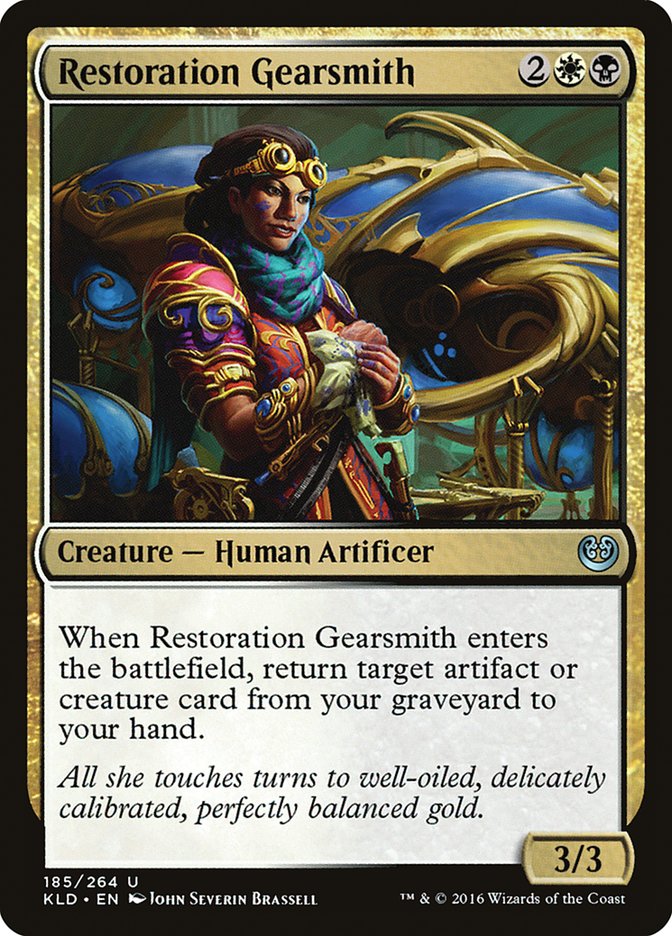 Restoration Gearsmith [Kaladesh] | Webway Games