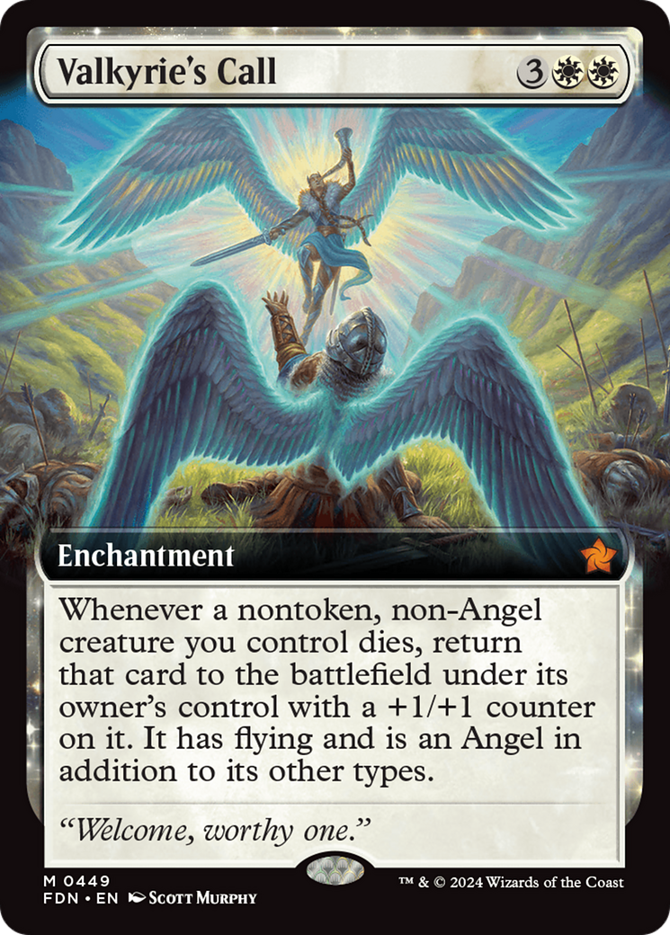 Valkyrie's Call (Extended Art) [Foundations] | Webway Games