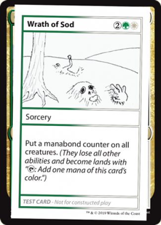 Wrath of Sod (2021 Edition) [Mystery Booster Playtest Cards] | Webway Games