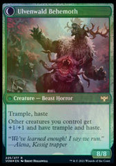 Ulvenwald Oddity // Ulvenwald Behemoth [Innistrad: Crimson Vow Prerelease Promos] | Webway Games