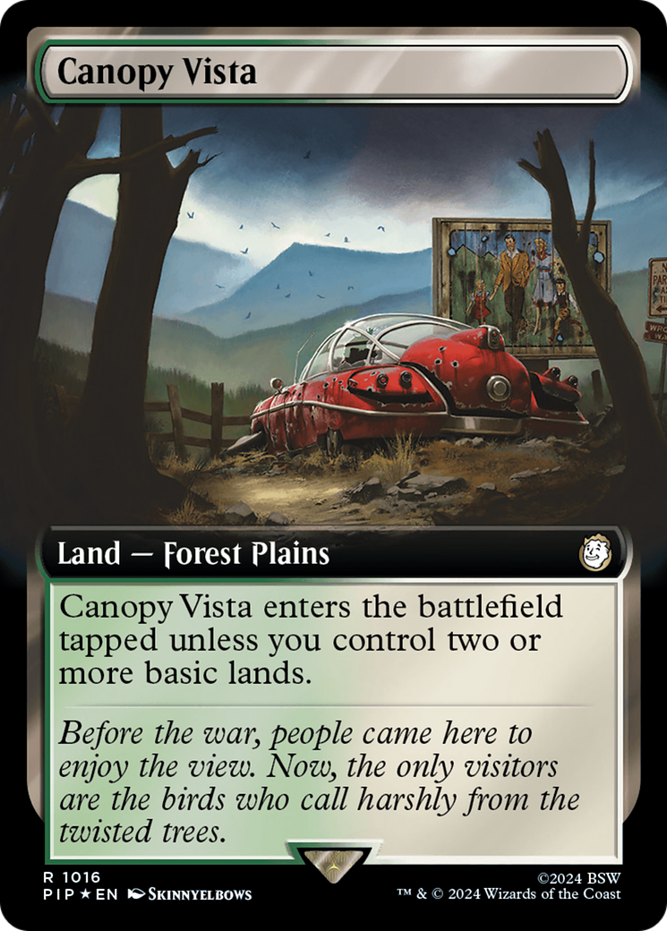 Canopy Vista (Extended Art) (Surge Foil) [Fallout] | Webway Games