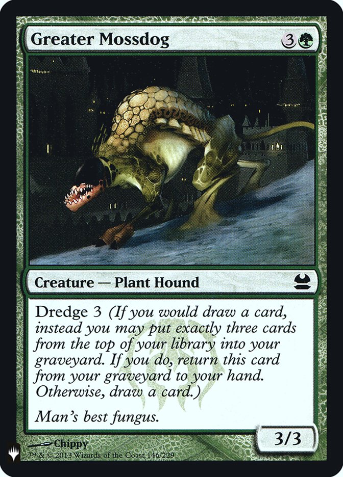 Greater Mossdog [Mystery Booster] | Webway Games