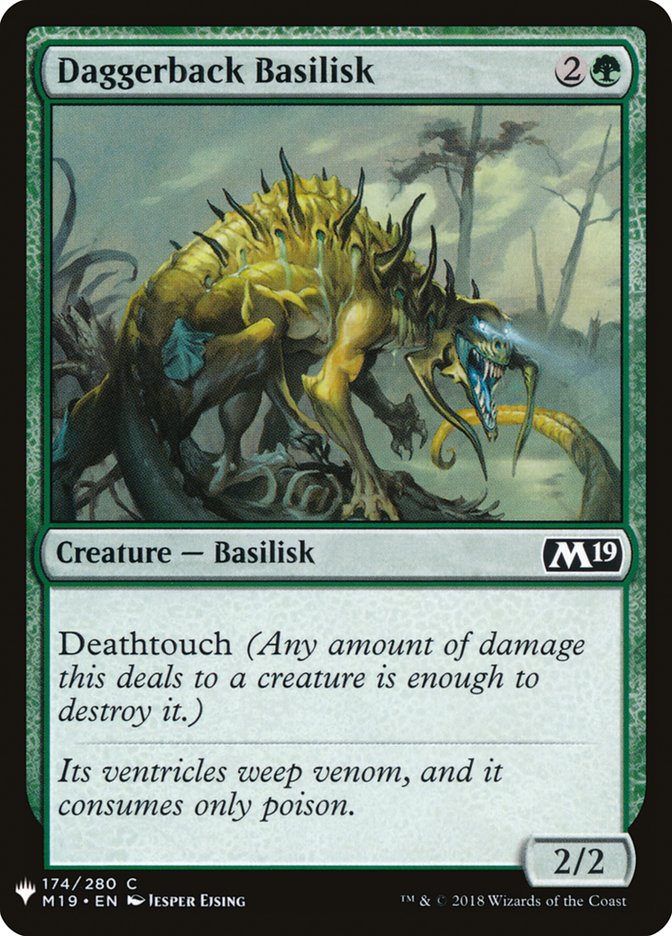 Daggerback Basilisk [Mystery Booster] | Webway Games