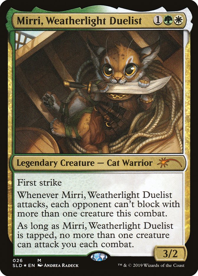 Mirri, Weatherlight Duelist [Secret Lair Drop Series] | Webway Games