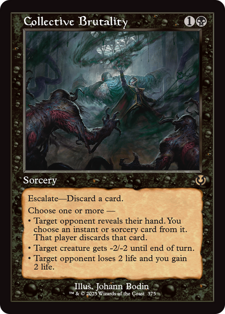Collective Brutality (Retro Frame) [Innistrad Remastered] | Webway Games