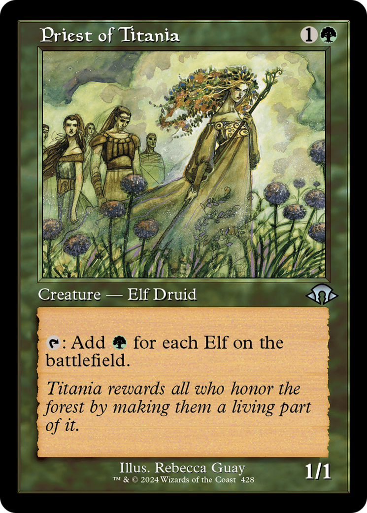 Priest of Titania (Retro) [Modern Horizons 3] | Webway Games