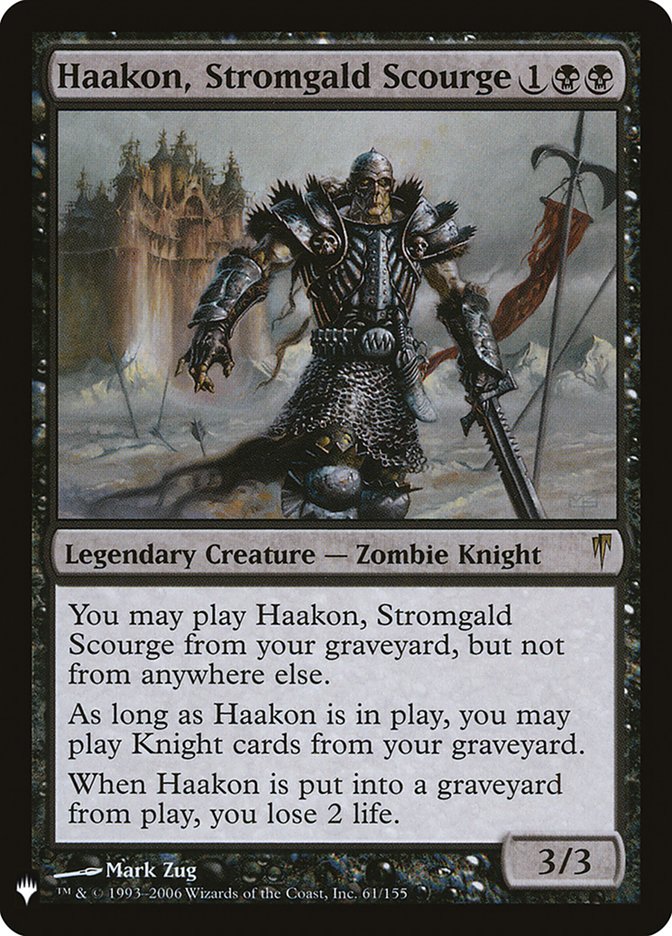 Haakon, Stromgald Scourge [Mystery Booster] | Webway Games