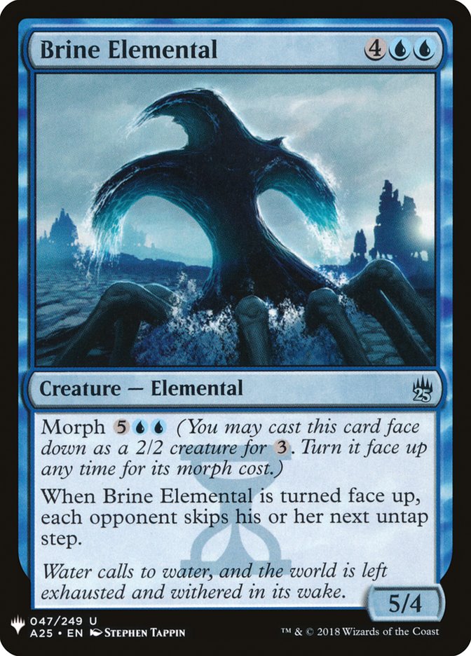 Brine Elemental [Mystery Booster] | Webway Games