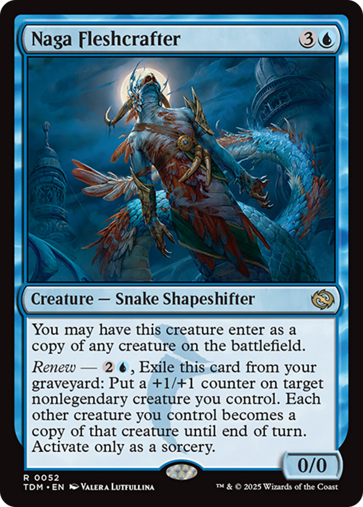 Naga Fleshcrafter [Tarkir: Dragonstorm] | Webway Games