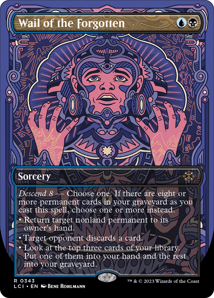 Wail of the Forgotten (Borderless) [The Lost Caverns of Ixalan] | Webway Games