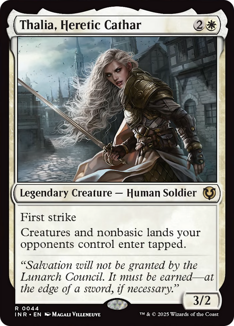 Thalia, Heretic Cathar [Innistrad Remastered] | Webway Games
