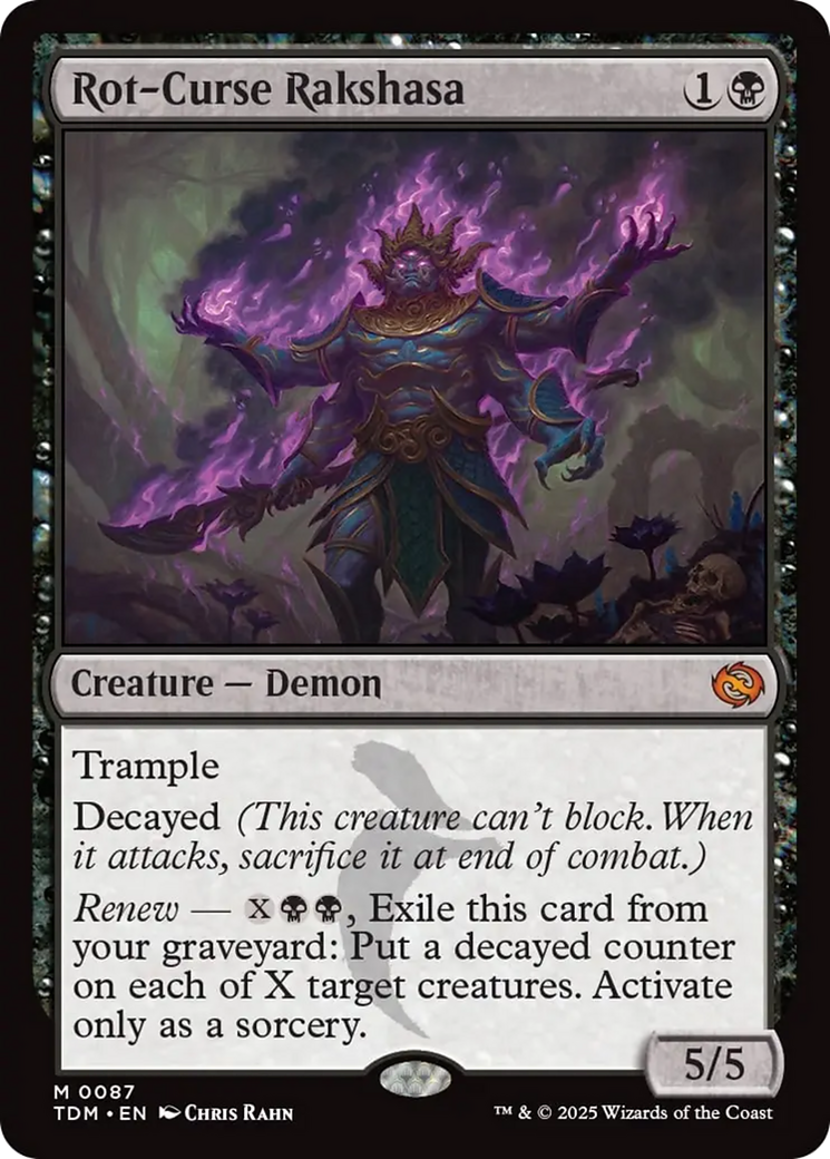 Rot-Curse Rakshasa [Tarkir: Dragonstorm] | Webway Games