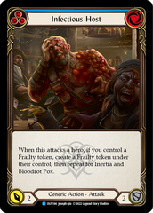 Infectious Host (Blue) [OUT194] (Outsiders)  Rainbow Foil | Webway Games