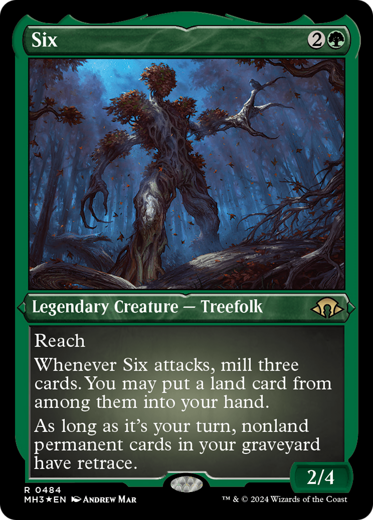 Six (Foil Etched) [Modern Horizons 3] | Webway Games