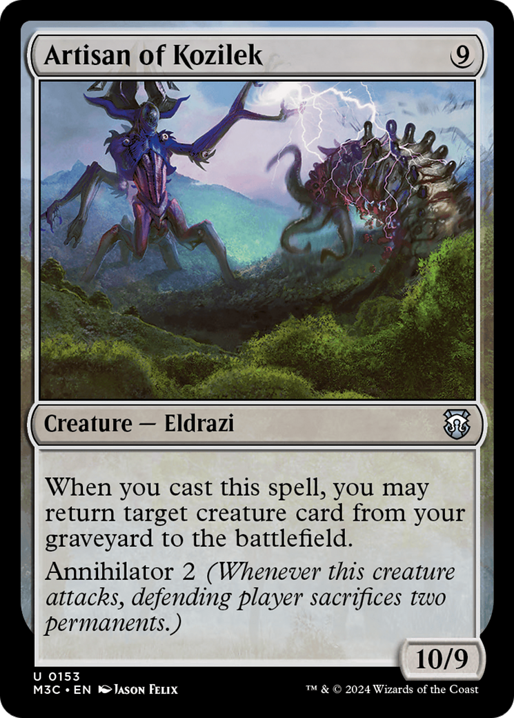 Artisan of Kozilek (Ripple Foil) [Modern Horizons 3 Commander] | Webway Games