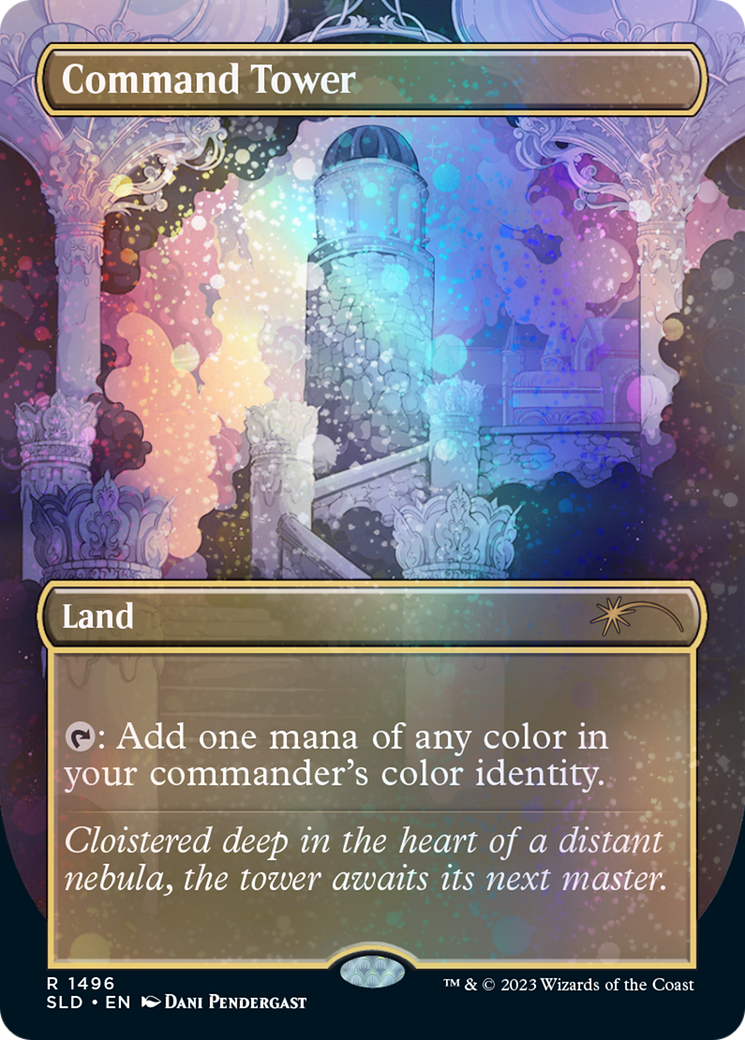 Command Tower (1697) (Rainbow Foil) [Secret Lair: Sheldon's Spellbook] | Webway Games