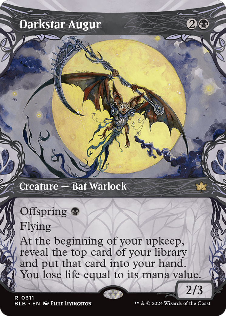 Darkstar Augur (Showcase) [Bloomburrow] | Webway Games