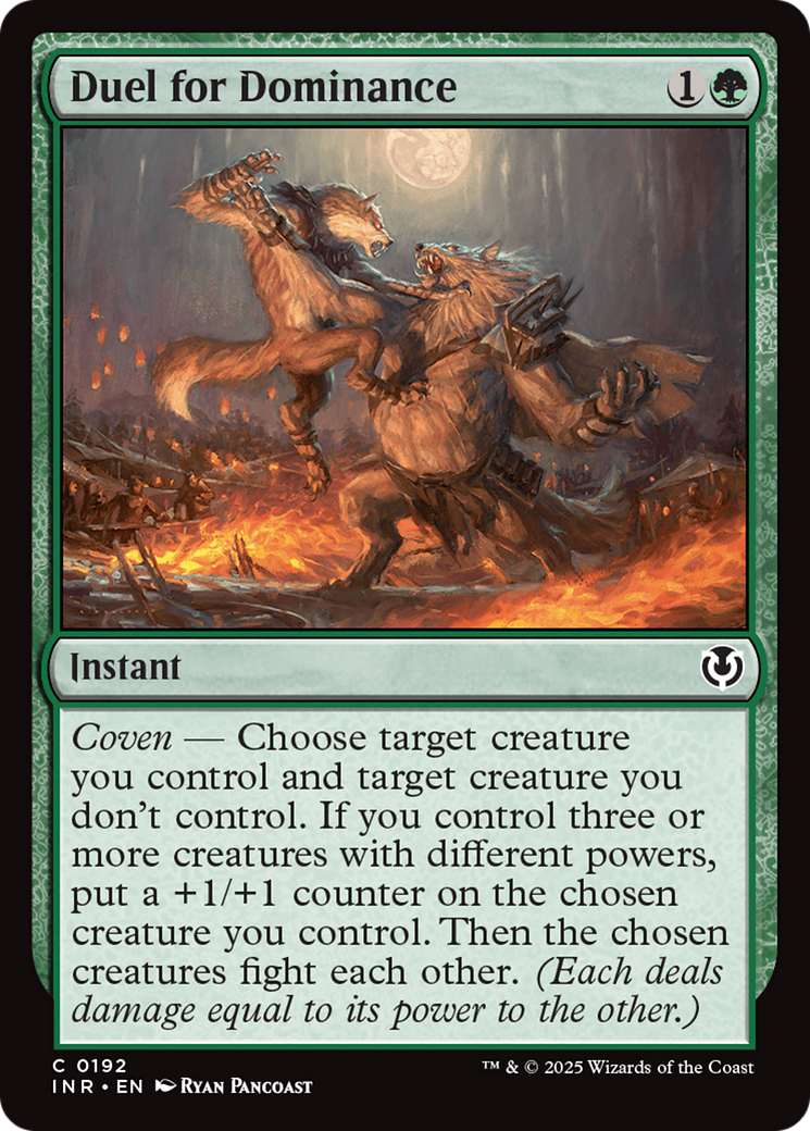 Duel for Dominance [Innistrad Remastered] | Webway Games