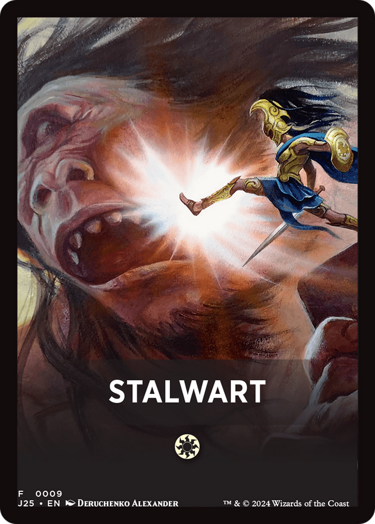 Stalwart Theme Card [Foundations Jumpstart Front Cards] | Webway Games