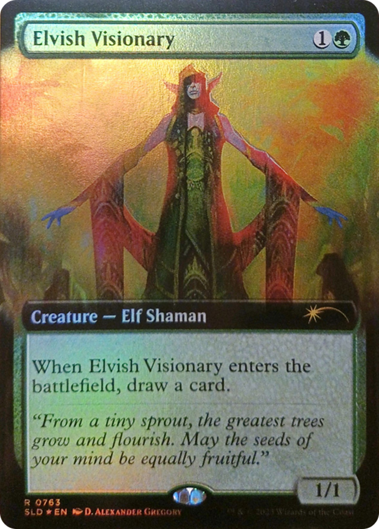 Elvish Visionary (Extended Art) [Secret Lair Drop Series] | Webway Games