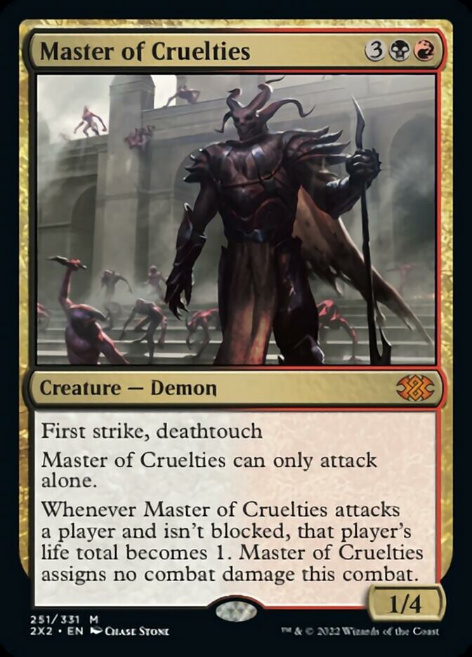 Master of Cruelties [Double Masters 2022] | Webway Games