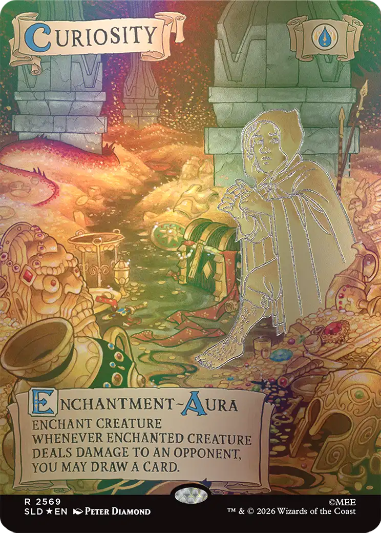 Curiosity (2569) (Out Of Sight Foil) [Secret Lair Drop Series] | Webway Games
