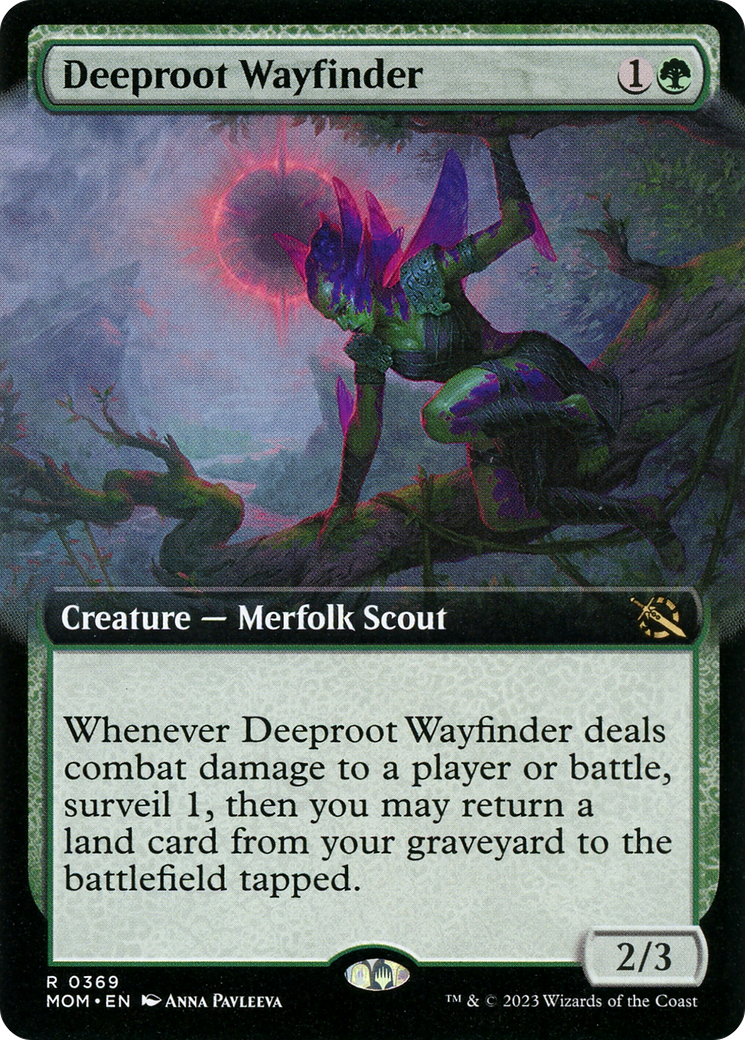 Deeproot Wayfinder (Extended Art) [March of the Machine] | Webway Games