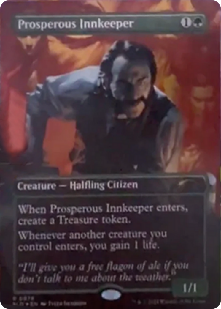 Prosperous Innkeeper (Rainbow Foil) [Secret Lair Drop Series] | Webway Games