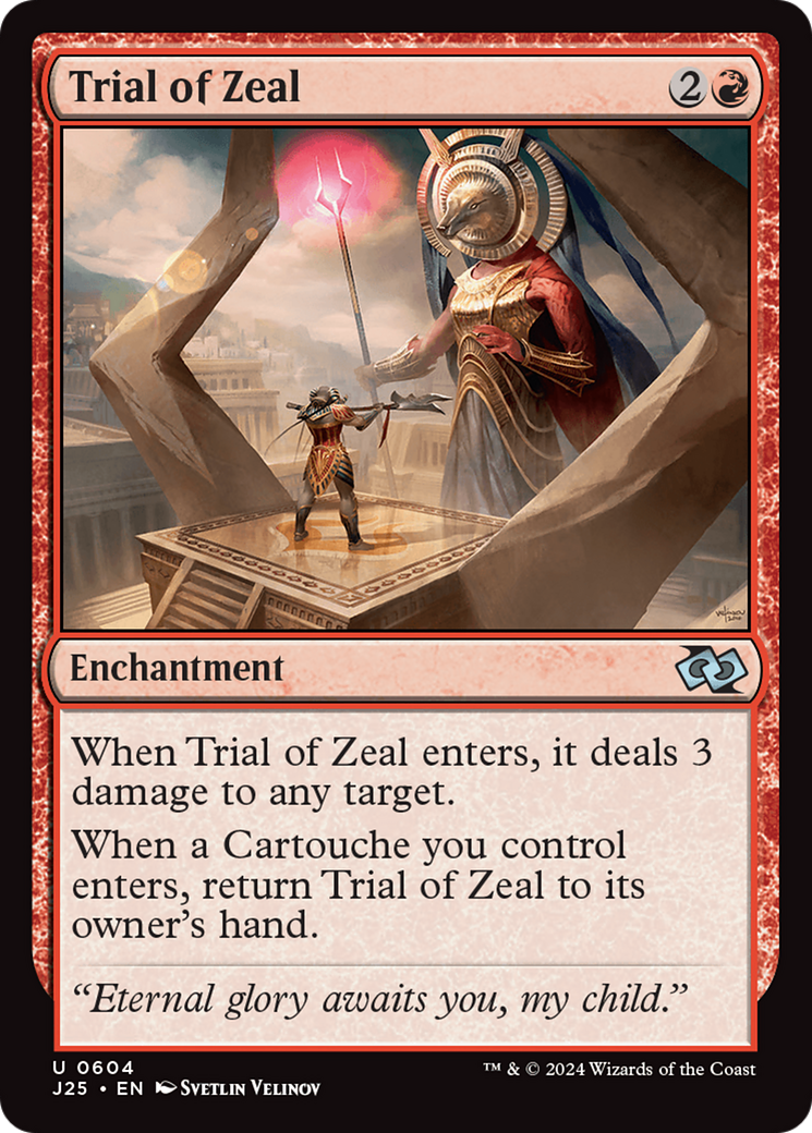 Trial of Zeal [Foundations Jumpstart] | Webway Games