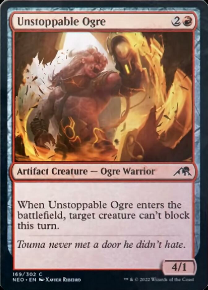 Unstoppable Ogre [Kamigawa: Neon Dynasty] | Webway Games