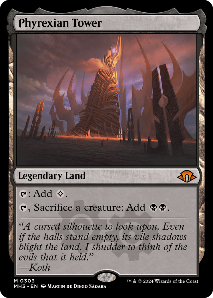 Phyrexian Tower [Modern Horizons 3] | Webway Games